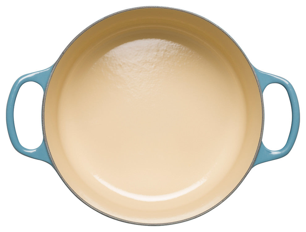 Le Creuset Signature Cast Iron Round Casserole, 20 cm, Marine