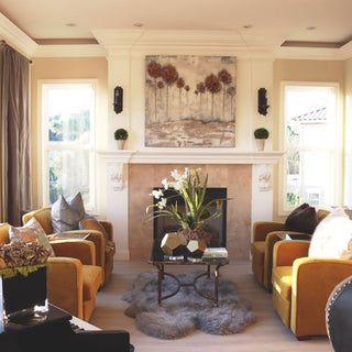 Large White Orchid Faux Floral