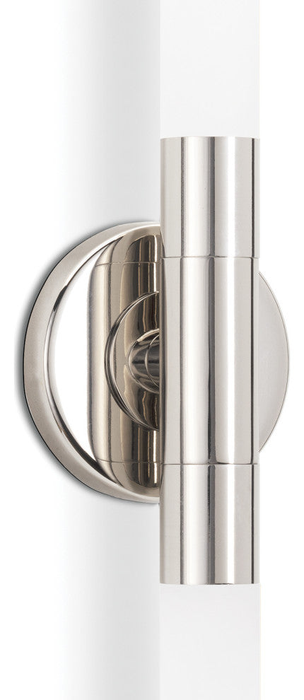 Wick Hilo Sconce, Polished Nickel
