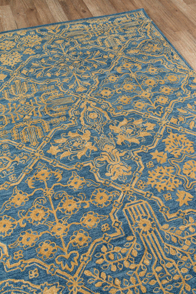 Cosette Cos-1 Rug, Blue, 9'6"x13'6"