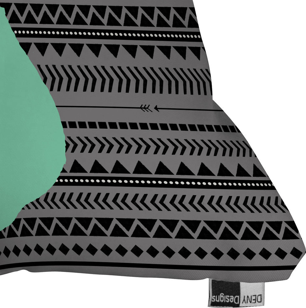 Deny Designs Allyson Johnson Deer And Aztec Outdoor Throw Pillow