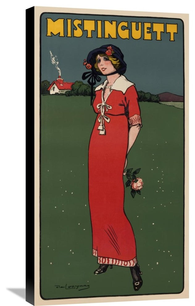 Mistinguett, 16"X30"