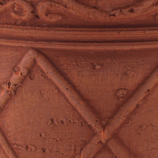 Scroll Grower Pot, Terra-Cotta