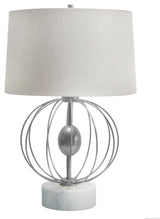 L15.25'' Silver Base Frame Table Lamp