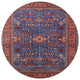 Ahgly Company Indoor Round Mid-Century Modern Area Rugs, 3' Round