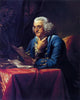 David Martin Portrait of Benjamin Franklin, Gallery Wrapped Canvas, 20"x25"