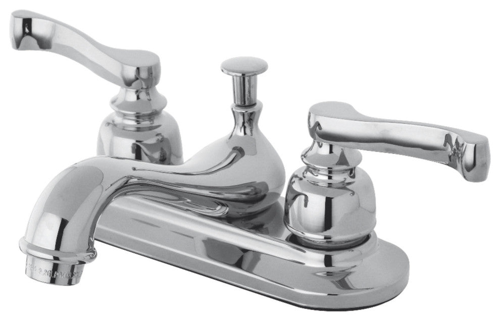 Kingston Brass 4" Centerset Bathroom Faucet, Polished Chrome