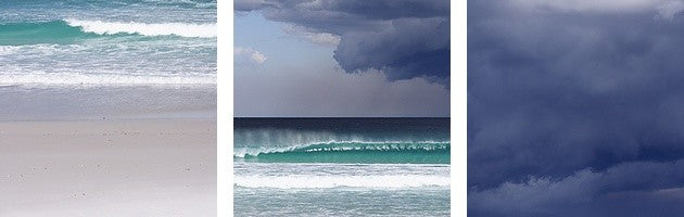 "Beach Bay of Fires Tasmania Australia" Canvas Art, 36"x12"x1.25"