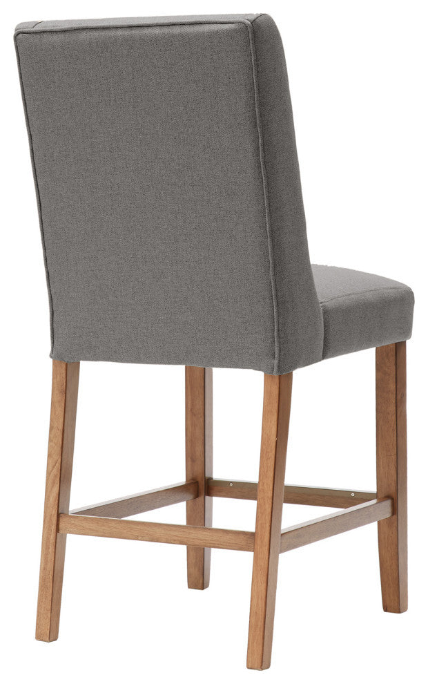 Madison Park Brody Dining Chairs Counter Stools, Gray, Counter Stool