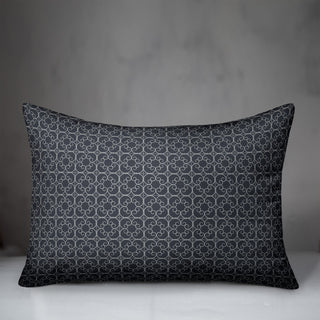 Slate Delicate Pattern 14x20 Spun Poly Pillow