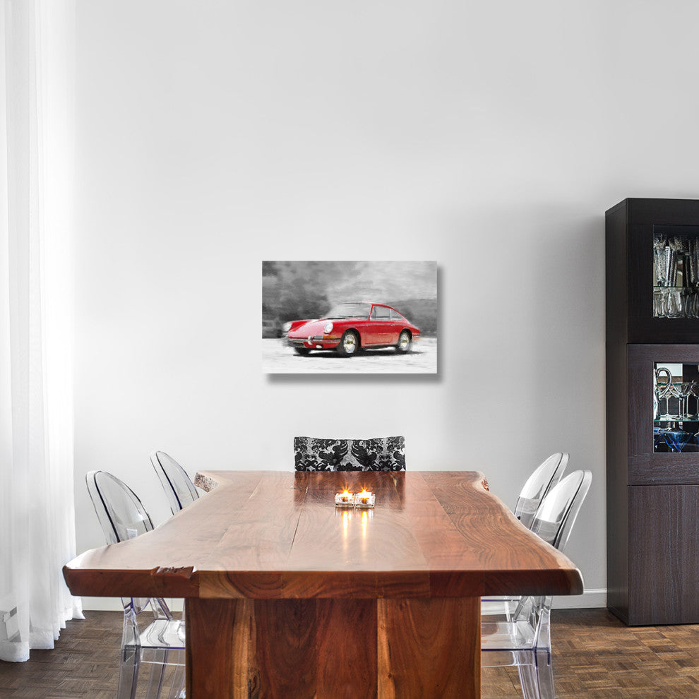 "1964 Porsche 911 Watercolor" Fine Art Print