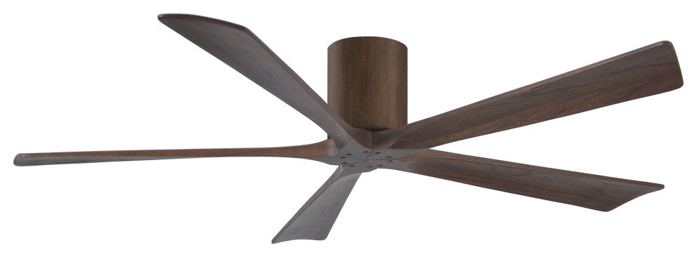 Irene-5H, Ceiling Fan, Walnut Tone Finish/Walnut Blades, 60"