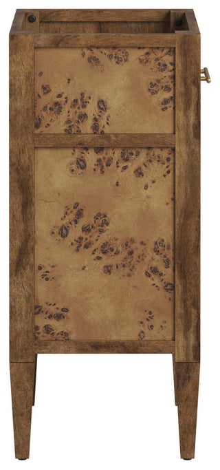 Elysian 18" Wood Bathroom Vanity - Black Brown