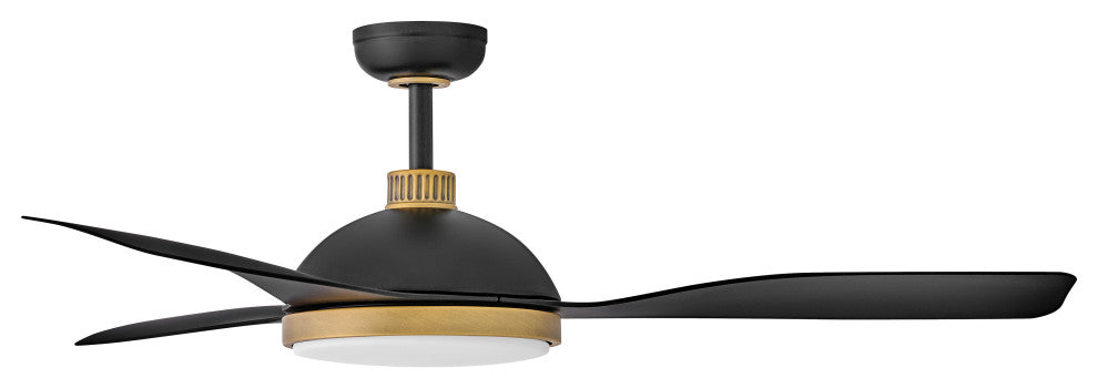 Hinkley Alba 56" Led Smart Fan, Matte Black