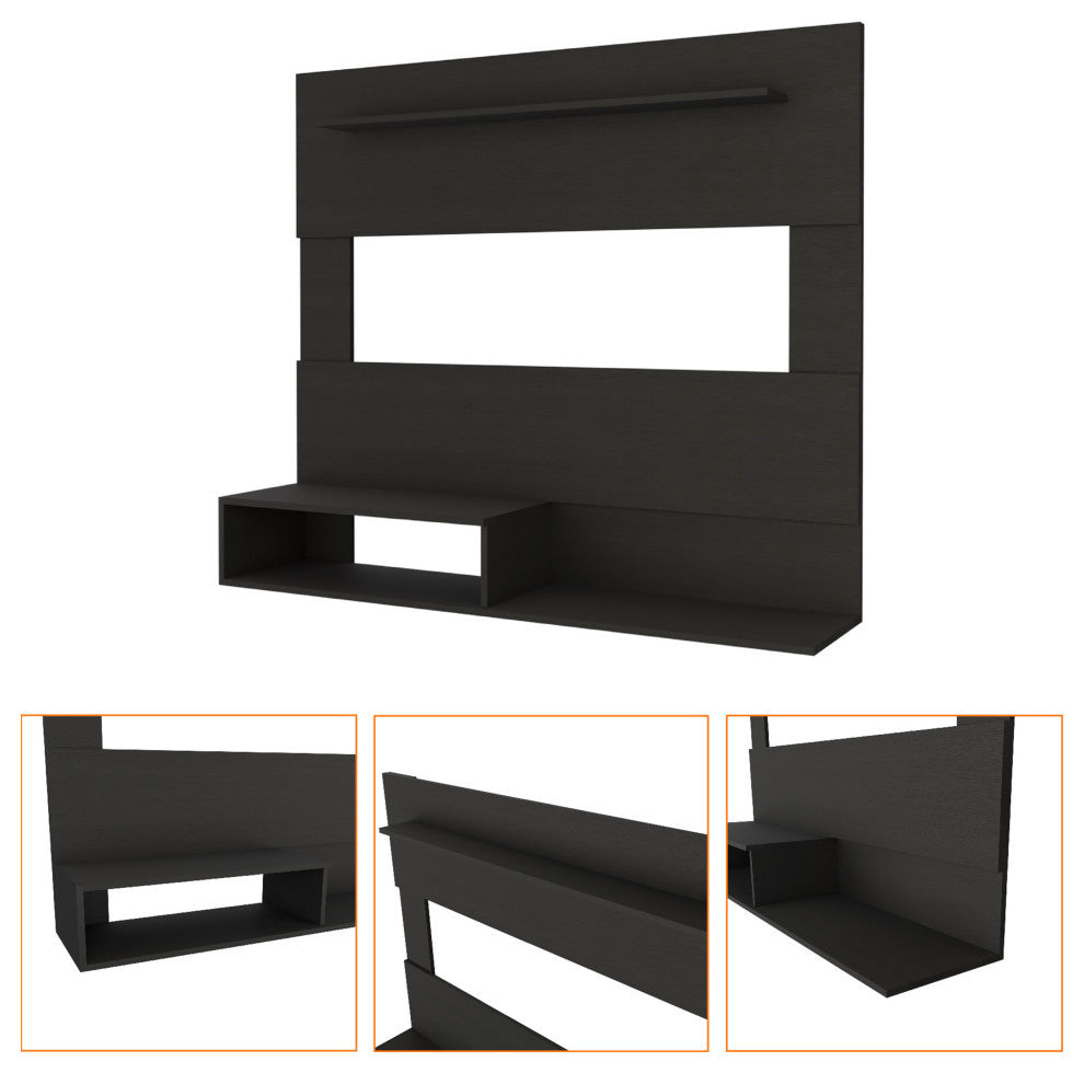 Cabos Floating Entertainment Center, Black Wengue