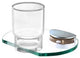 Alno Tumbler Holder with Tumbler in Satin Nickel