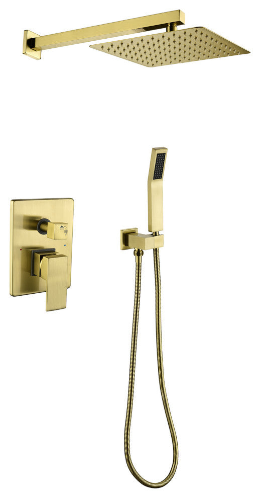 Pressure Balanced Complete Shower System With Rough-In Valve