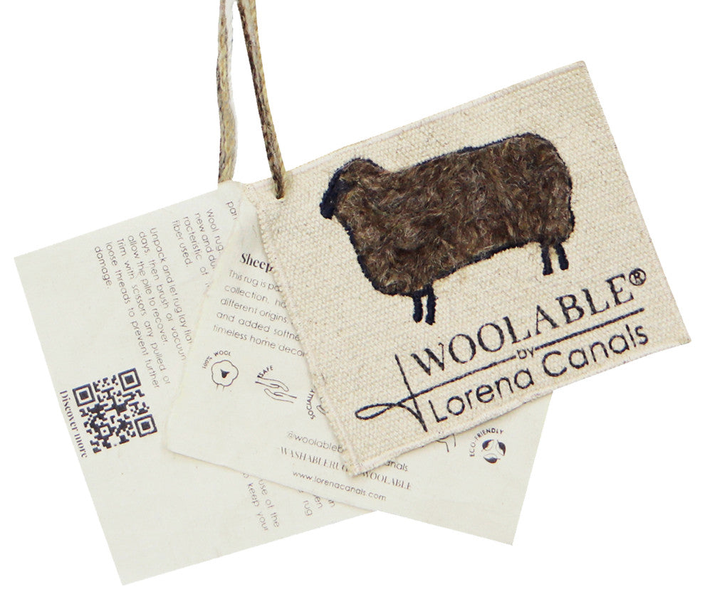 Steppe Woolable Rug, Sheep Brown, 4'x5'7"