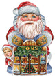 Toy Shop Santa Door Hanger