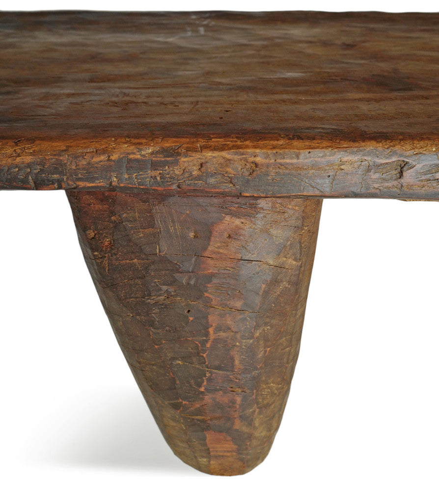 Consigned Antique Durai Naga Tribe Low Table