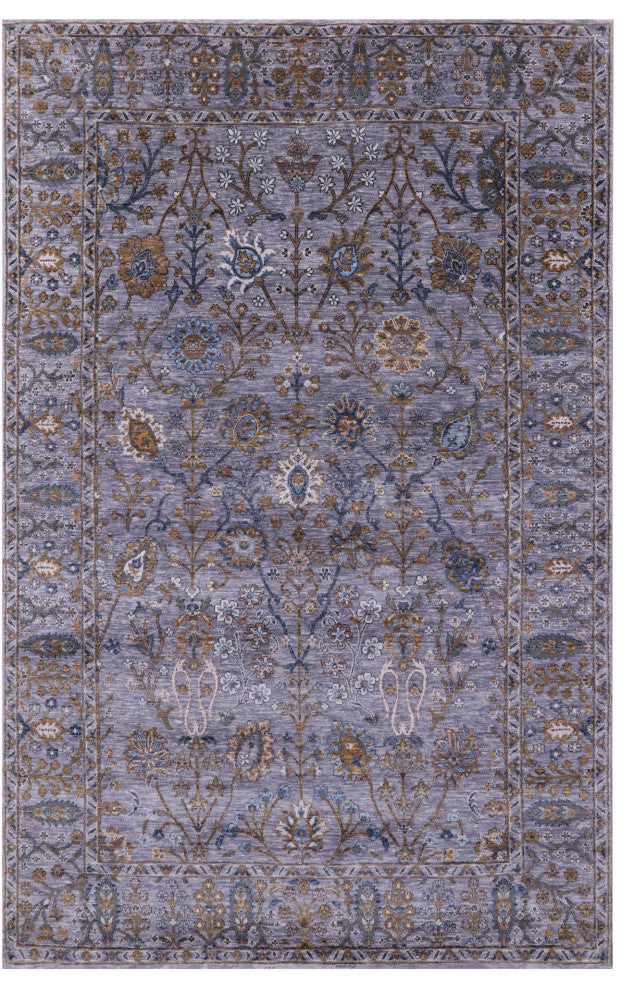 Persian Tabriz Hand Knotted Wool Rug 6' 1" X 9' 3" Q9003