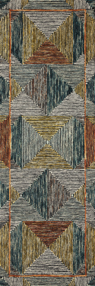 Loloi II Spectrum Ivory/Multi, Blue/Multi, 7'-9" X 9'-9"