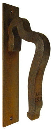 The Rail Anchor 2 Door Handle On Escutcheon Plate