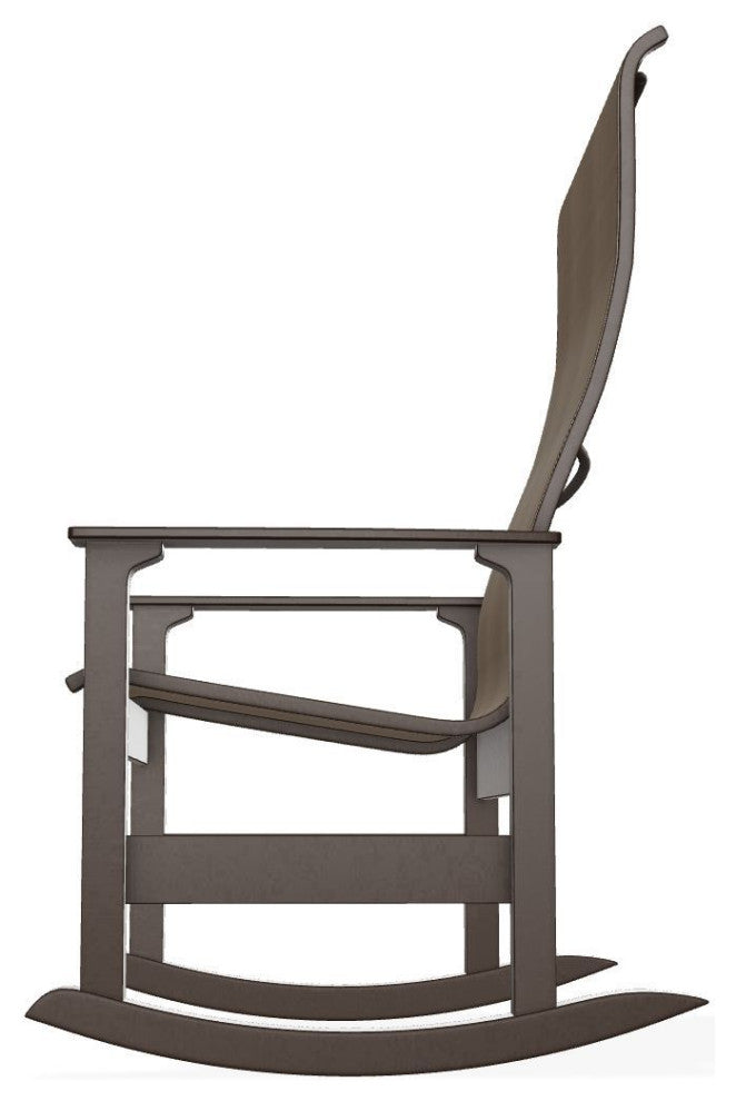 Leeward Sling Outdoor Supreme Rocker, Bark/Kona