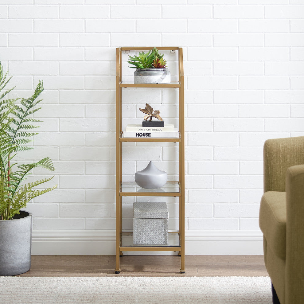Aimee Short Etagere Soft Gold