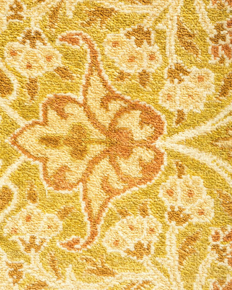Mogul, One-of-a-Kind Hand-Knotted Area Rug Green, 9'2"x15'8"