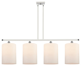 Innovations 516-4I-WPC-G111-L 4 Light Island Light, White, Polished Chrome