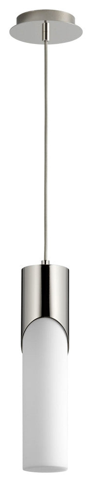 Ellipse Pendant Light in Polished Nickel