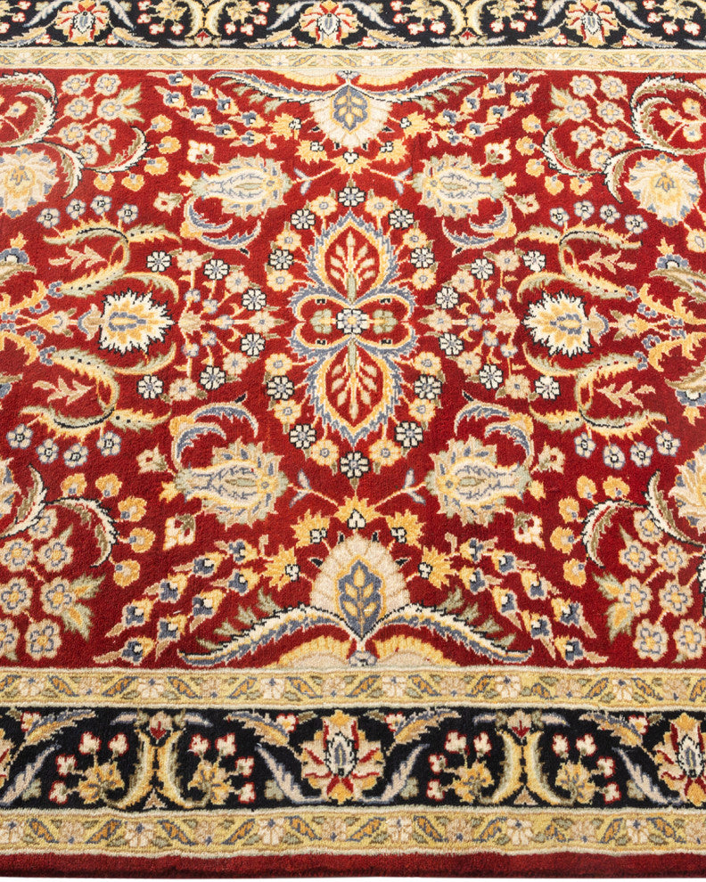 Mogul, One-of-a-Kind Hand-Knotted Area Rug Red, 3'0"x4'9"