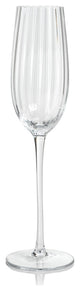 Malden Optic Champagne Flutes, Set of 4, Clear