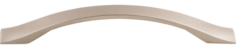 Top Knobs M1176 Crest 5-1/16 Inch Center to Center Arch Cabinet - Brushed Satin