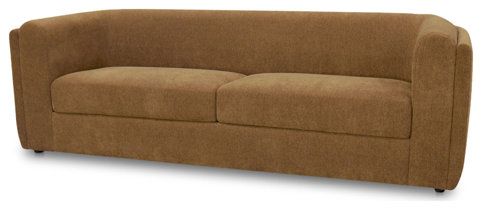 Alora Sofa Fabric Ochre Brown