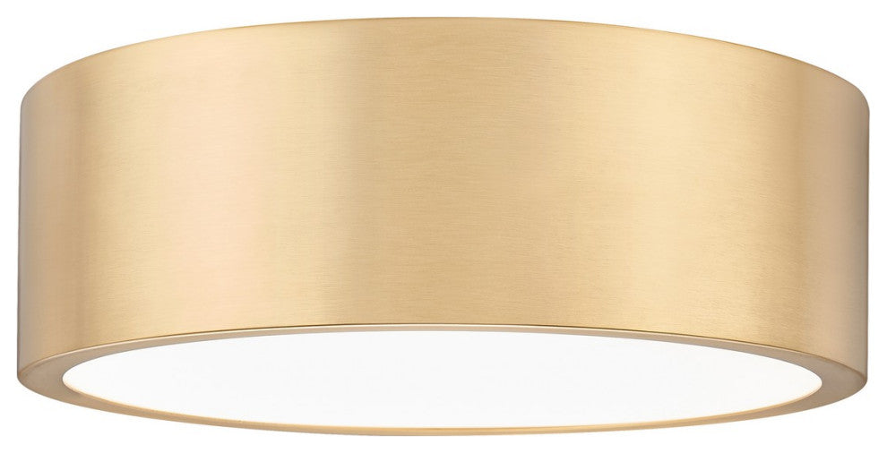 Coronado LED Flush Mount in Modern Gold