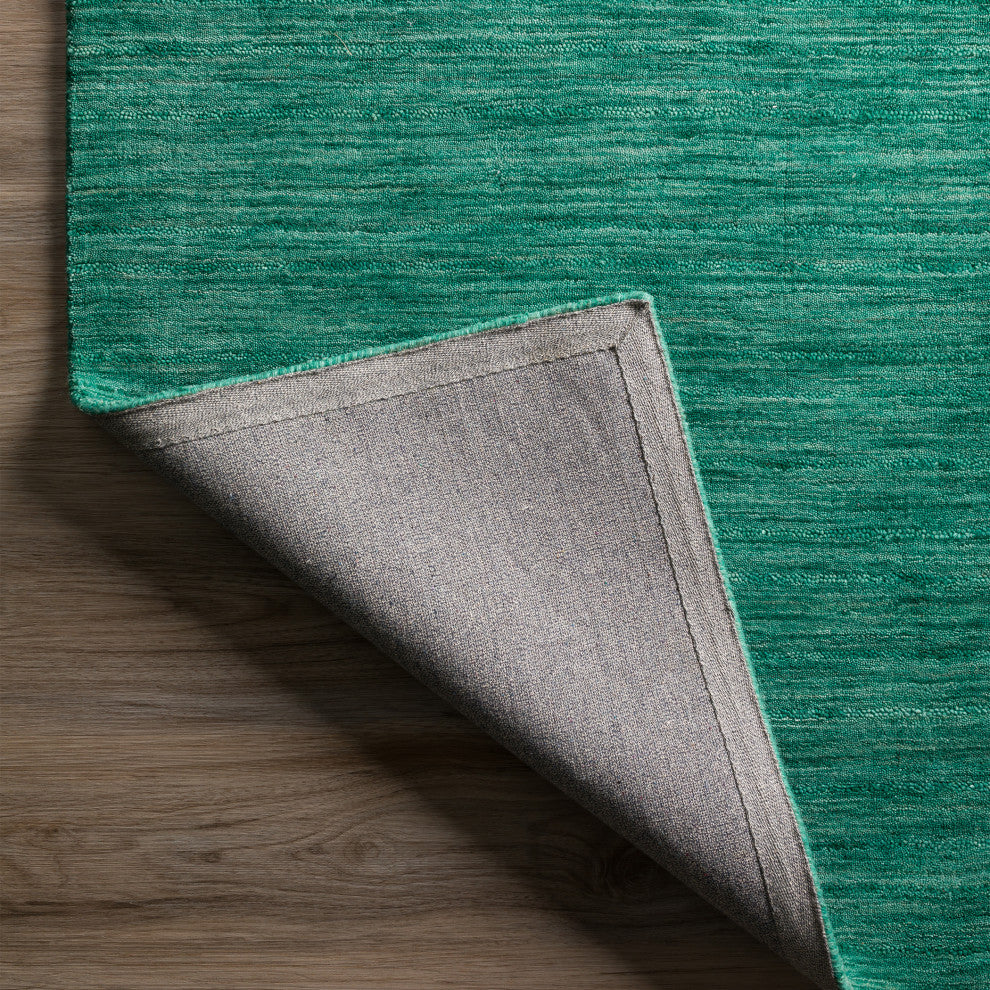 Rafia RF100 Emerald 4' x 4' Round Rug