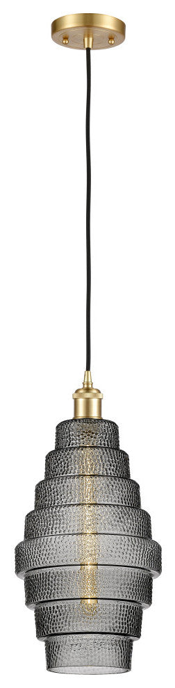 Innovations 516-1P-SG-G673-8 1-Light Mini Pendant, Satin Gold