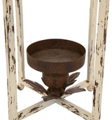 Set of 2 Same Size Farmhouse Metal Lantern