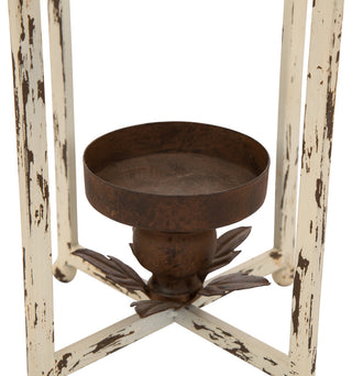 Set of 2 Same Size Farmhouse Metal Lantern