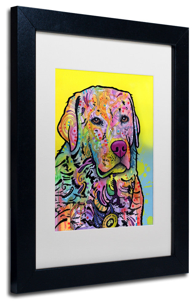 Dean Russo 'Goose' Framed Art, Black Frame, 11"x14", White Matte