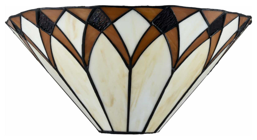 Tiffany Wall Sconce Light With Stained Glass