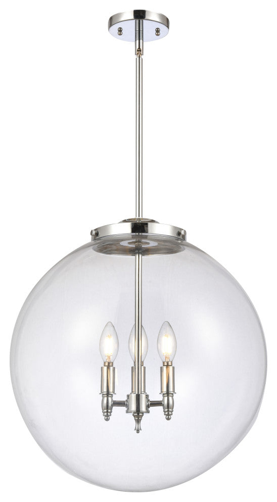 INNOVATIONS 221-3S-PC-G202-18-LED 3-Light Pendant Polished Chrome
