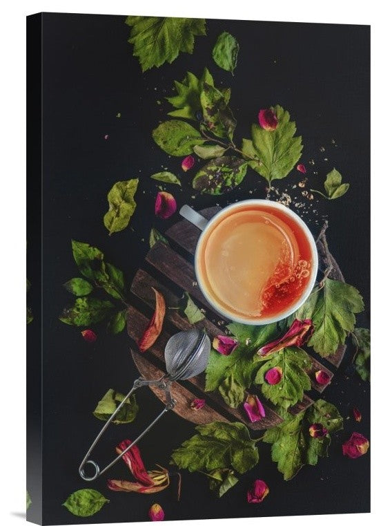 "Stir Clockwise." Stretched Canvas Giclee by Dina Belenko, 12x18"
