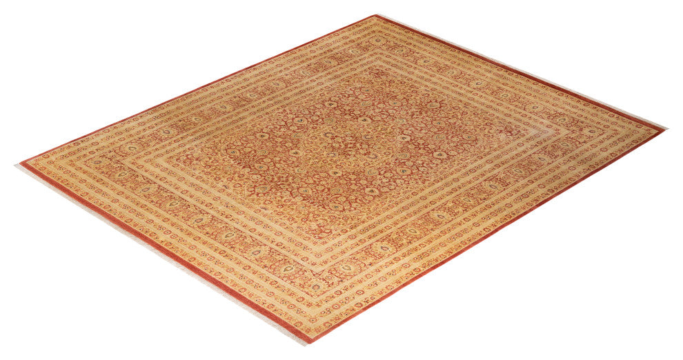 Mogul, One-of-a-Kind Hand-Knotted Area Rug Orange, 8' 4" x 10' 1"