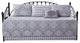 Melody Mdln 6 Piece Quilted Daybed Set, Lavender, Daybed (75"x39")