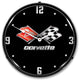 GM19091017 C3 Corvette Black Tie Clock
