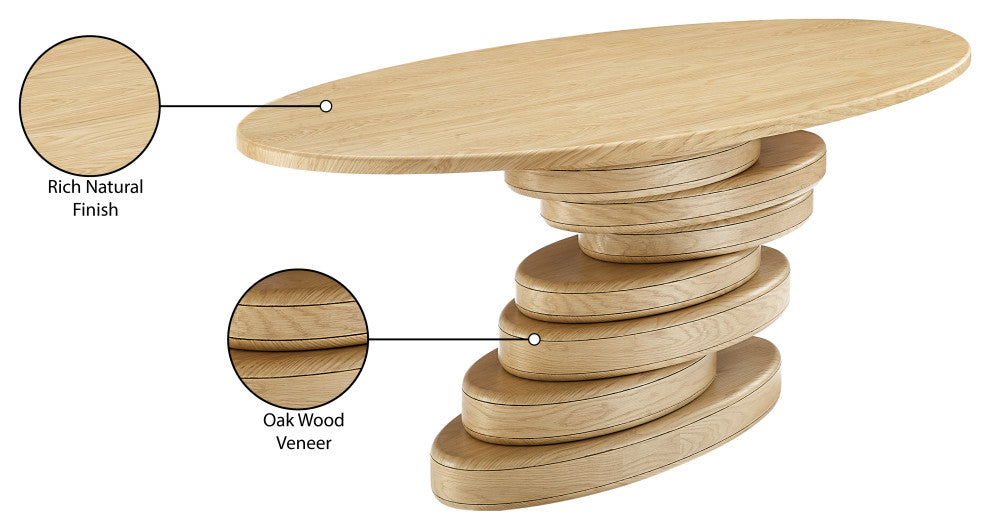 Moriah Dining Table, Oak