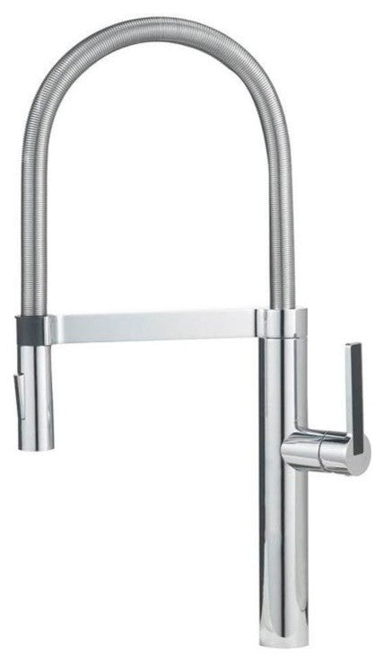 Blanco Culina Single Handle Semi-Pro Pull-Down Kitchen Faucet, 2.2 GPM, Chrome